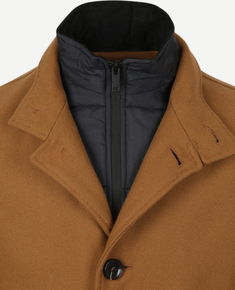 Suitable prestige coat hans bruin | Slim-fit