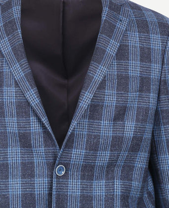 Suitable prestige colbert amqui ruit blauw