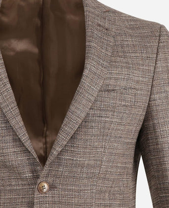 Suitable prestige colbert tollegno wolmix bruin