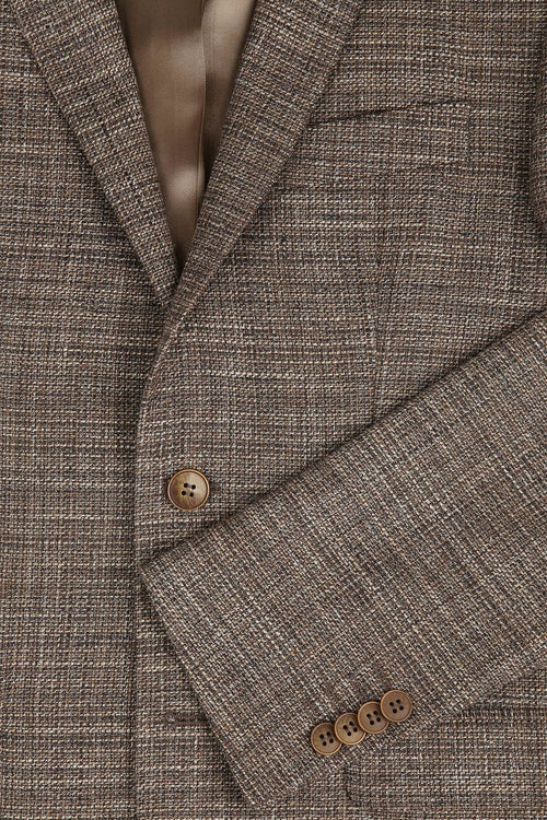 Suitable prestige colbert tollegno wolmix bruin