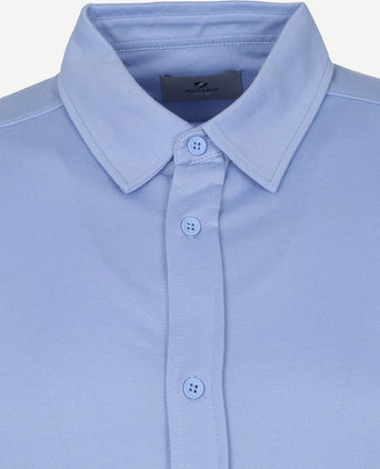 Suitable prestige earl short sleeve overhemd lichtblauw
