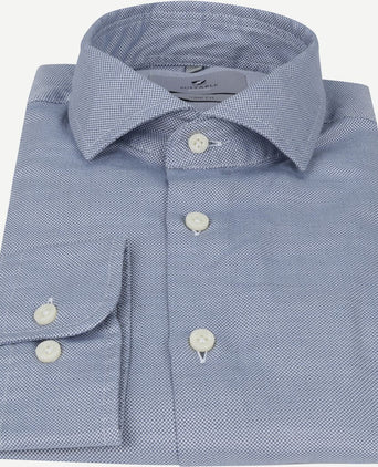 Suitable prestige overhemd funi blauw
