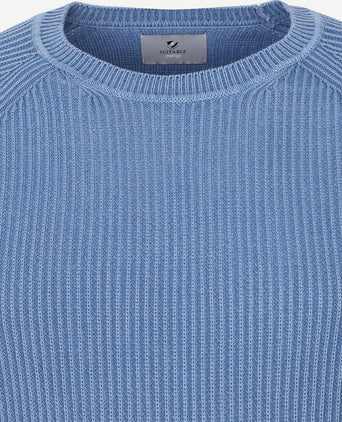 Suitable prestige pullover cris blauw