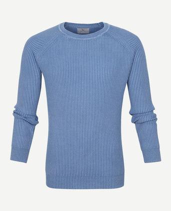 Suitable prestige pullover cris blauw
