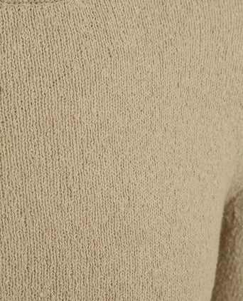 Pullover bouclé beige