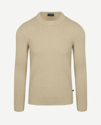 Pullover bouclé beige