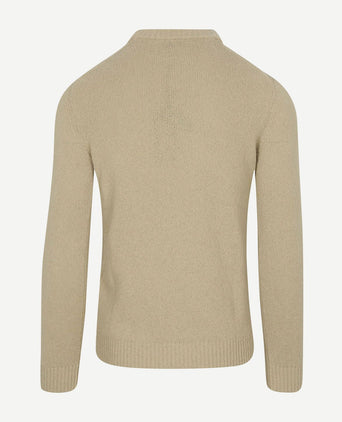 Pullover bouclé beige