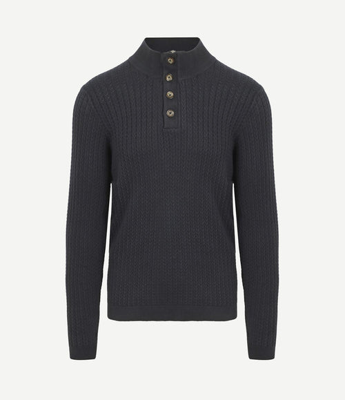 Pullover camock donkerblauw