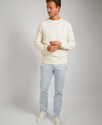 Suitable pullover raw ecru