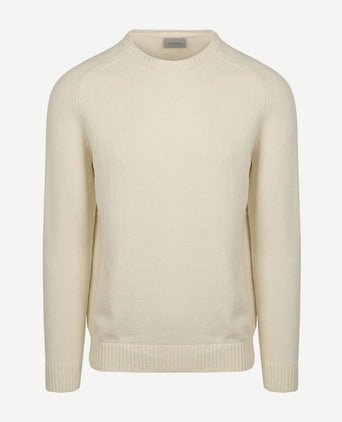 Pullover raw ecru