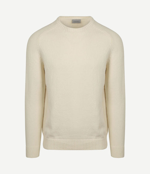 Pullover raw ecru