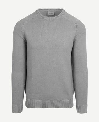 Suitable pullover raw grijs