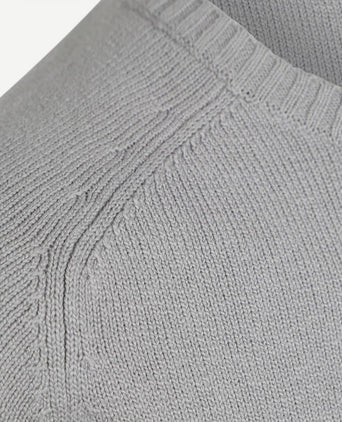 Pullover raw grijs