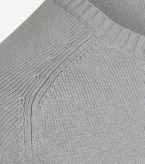 Pullover raw grijs
