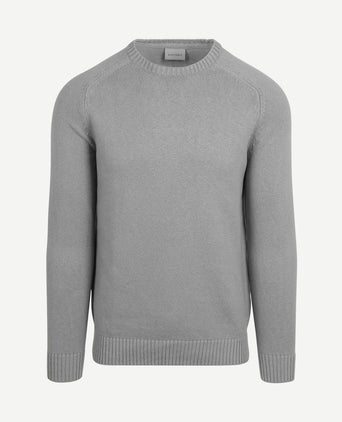 Pullover raw grijs