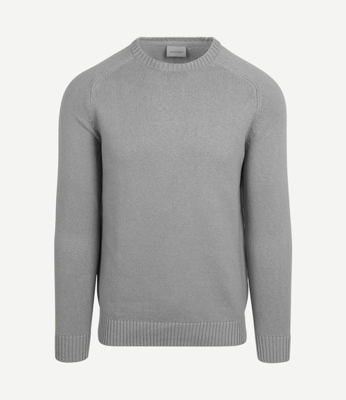 Pullover raw grijs