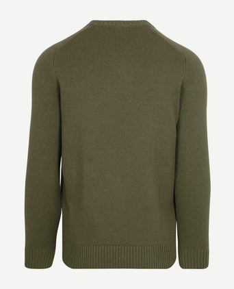 Pullover raw olijfgroen