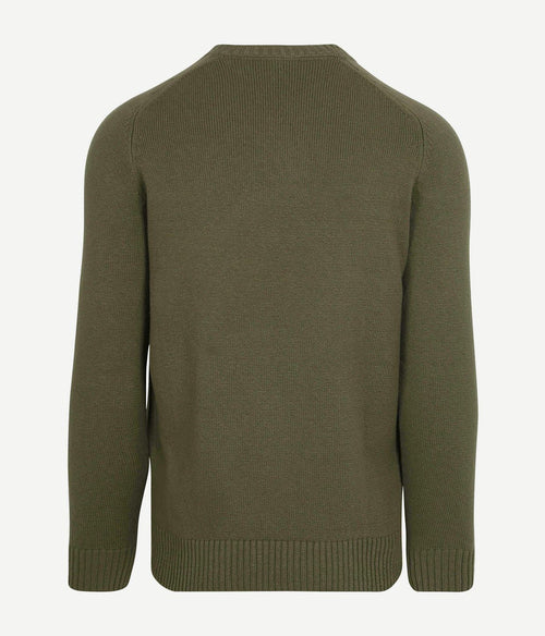 Suitable pullover raw olijfgroen