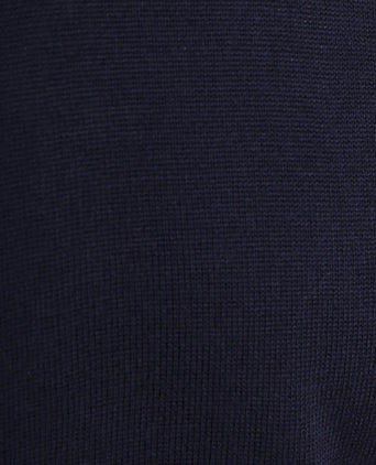 Suitable pullover v-hals wol donkerblauw