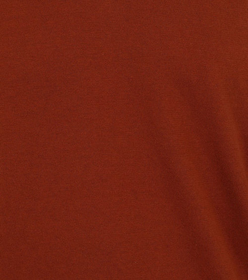 Suitable pullover vini v-hals oranje | Slim-fit