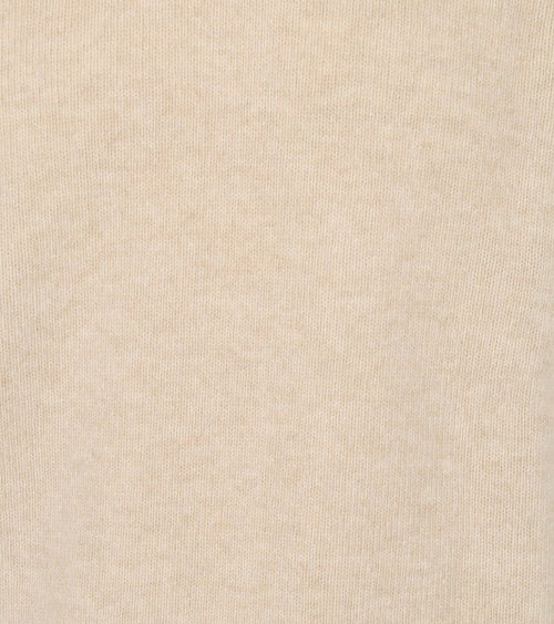 Suitable pullover wol o-hals beige