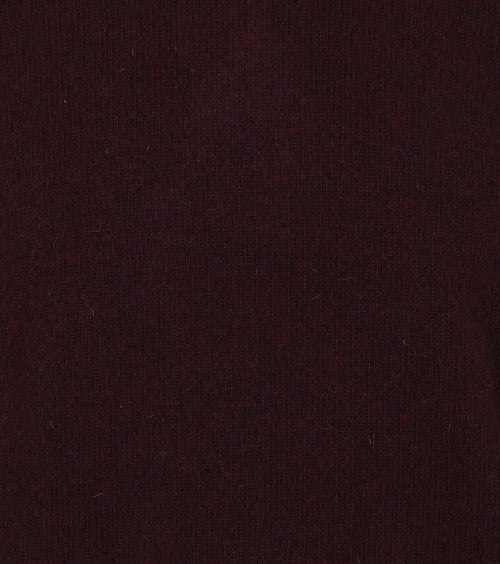 Suitable pullover wol o-hals bordeaux
