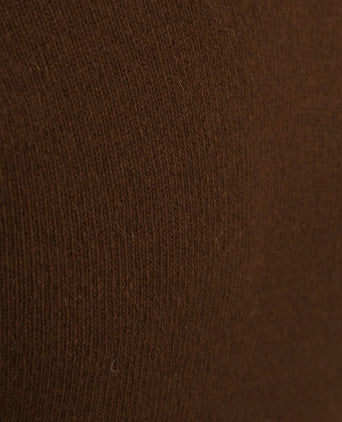 Suitable pullover wol v-hals bruin