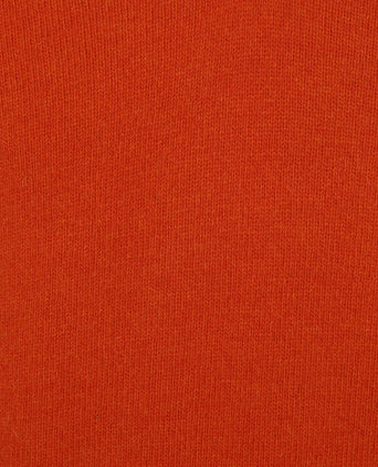 Suitable pullover wol v-hals oranje