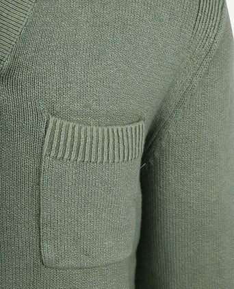 Raw trui riva knit groen