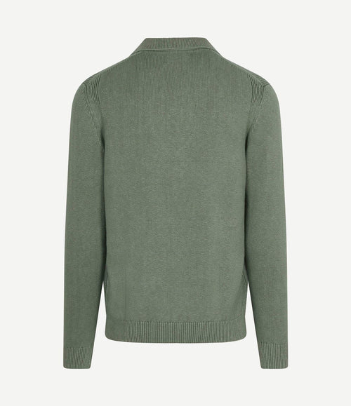 Raw trui riva knit groen