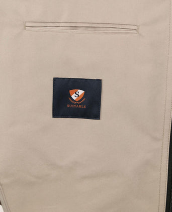 Suitable regenjas beige