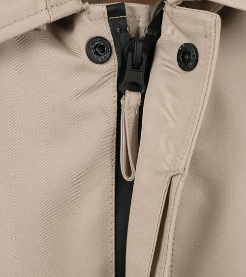 Suitable regenjas beige