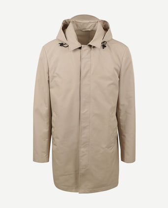 Suitable regenjas beige