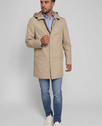 Suitable regenjas beige