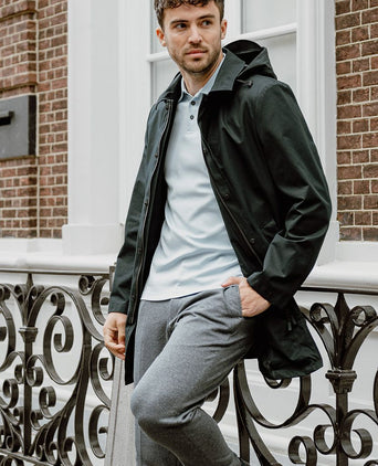 Suitable regenjas donkerblauw