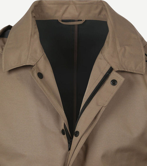 Suitable regenjas taupe