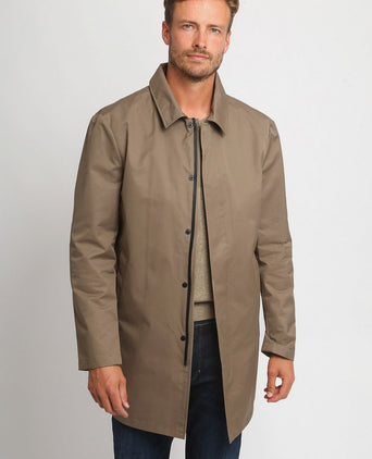 Suitable regenjas taupe