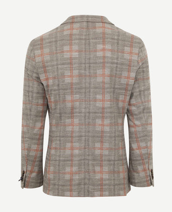 Suitable respect colbert fame jersey ruit flex bruin | Slim-fit