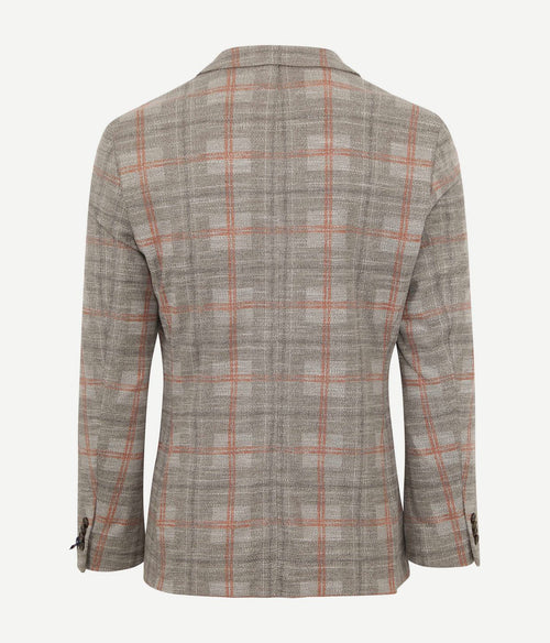 Suitable respect colbert fame jersey ruit flex bruin | Slim-fit