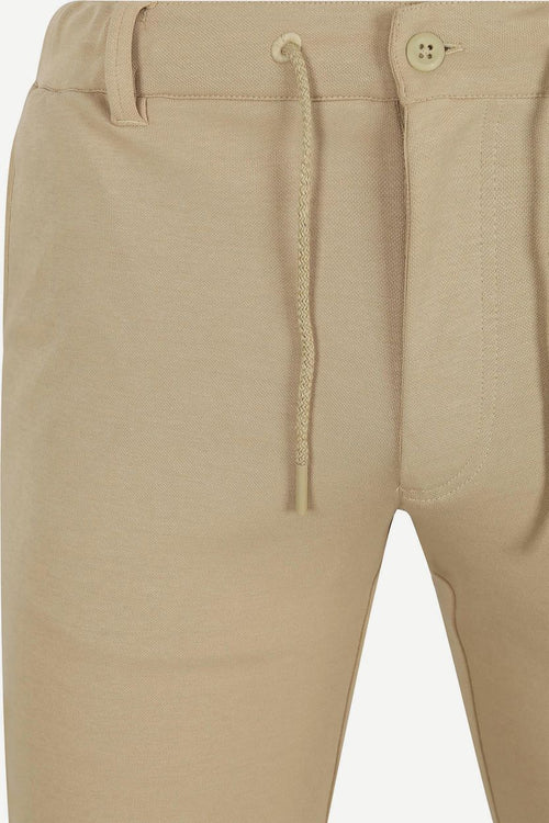 Suitable respect jink short beige | Slim-fit