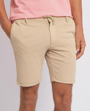 Suitable respect jink short beige | Slim-fit