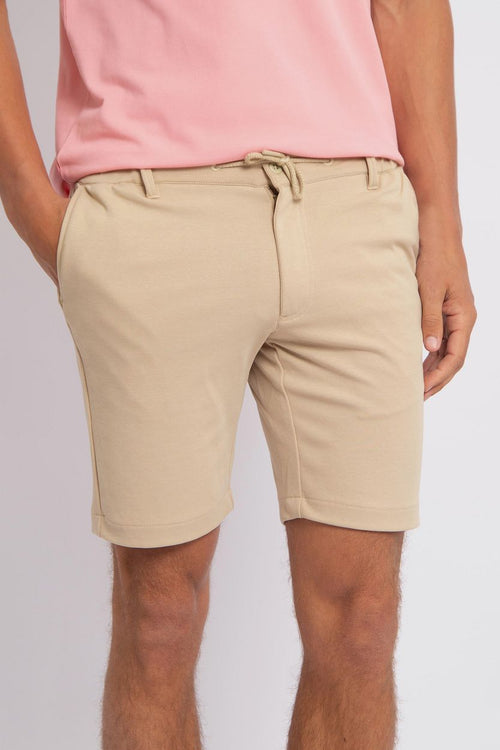 Suitable respect jink short beige | Slim-fit