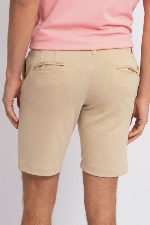 Suitable respect jink short beige | Slim-fit