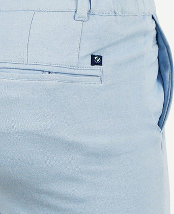 Suitable respect jink short lichtblauw | Slim-fit