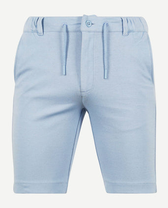 Suitable respect jink short lichtblauw | Slim-fit