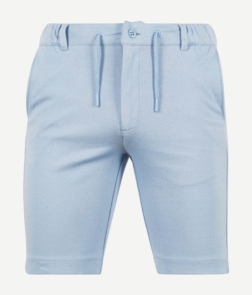 Suitable respect jink short lichtblauw | Slim-fit