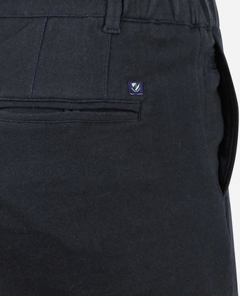 Suitable respect jink short donkerblauw | Slim-fit