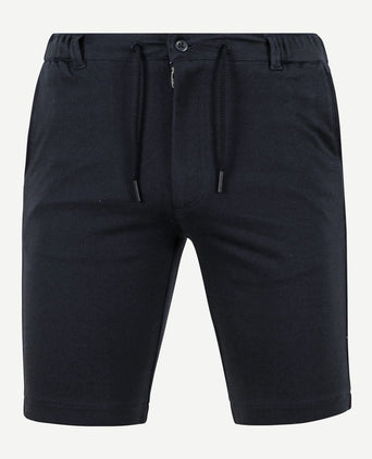 Suitable respect jink short donkerblauw | Slim-fit