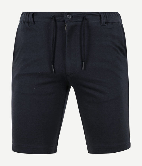 Suitable respect jink short donkerblauw | Slim-fit