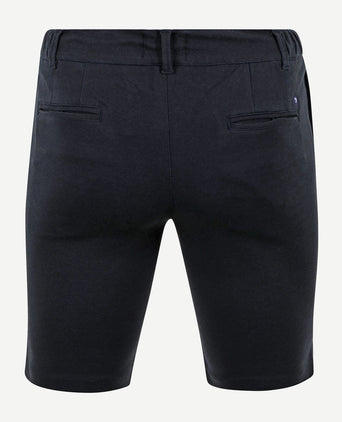 Suitable respect jink short donkerblauw | Slim-fit